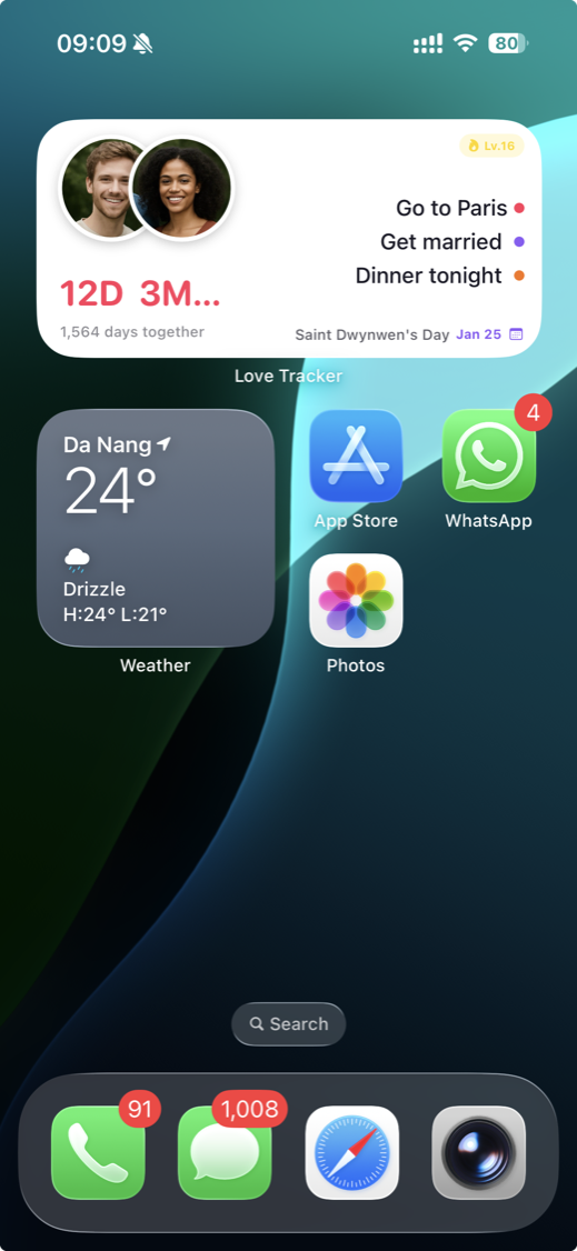 Widget Screen
